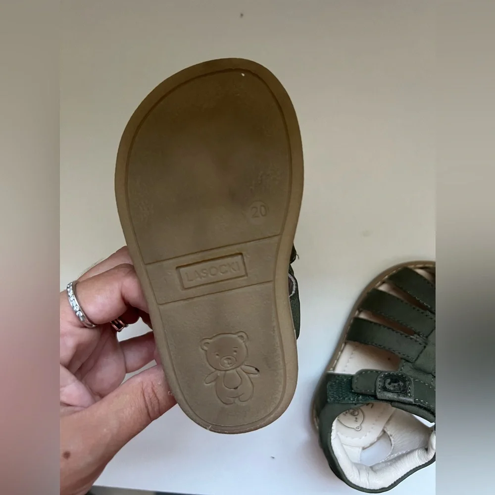 Lasocki Kids Olive Fisherman Sandals EU 20 US 5 Toddler